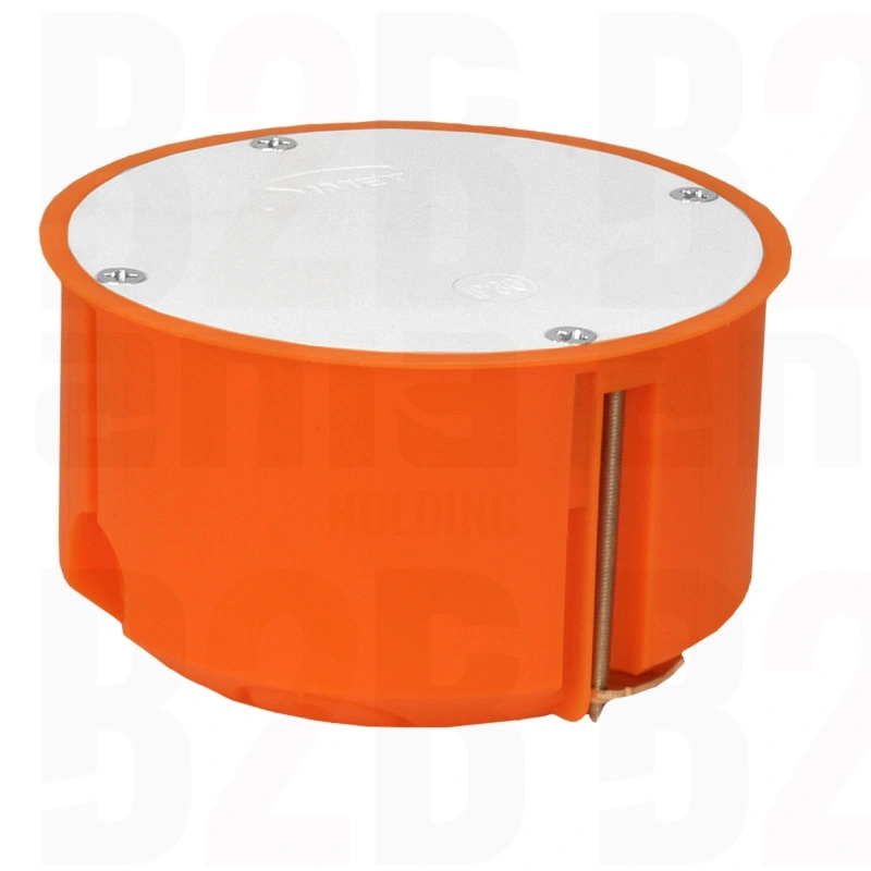 Puszka do pustych ścian P80F pomarańczowy