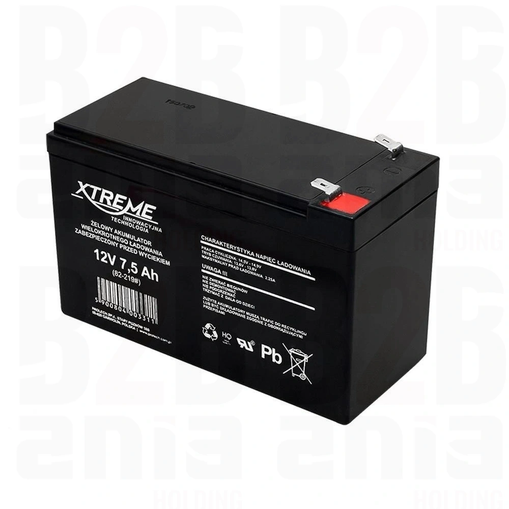 Akumulator żelowy 12V 1,3Ah AKU-12V