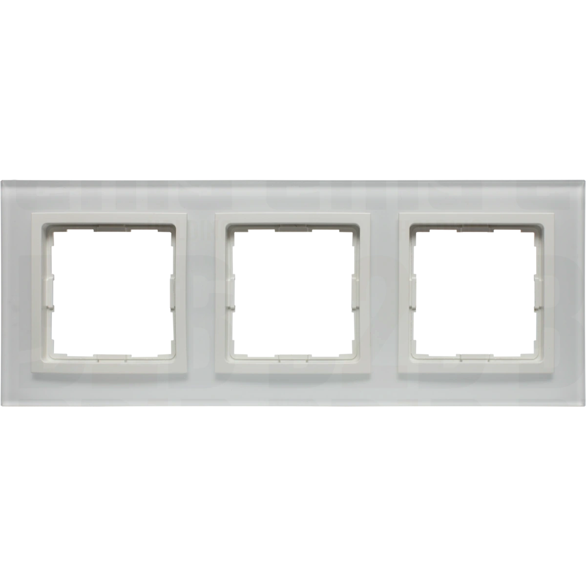 VENA2 Xglass Ramka 3x, kolor - BIAŁY + biały