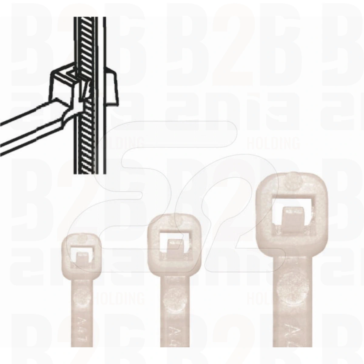 TK 70/9 (100 SZT.) TAŚMA KABLOWA