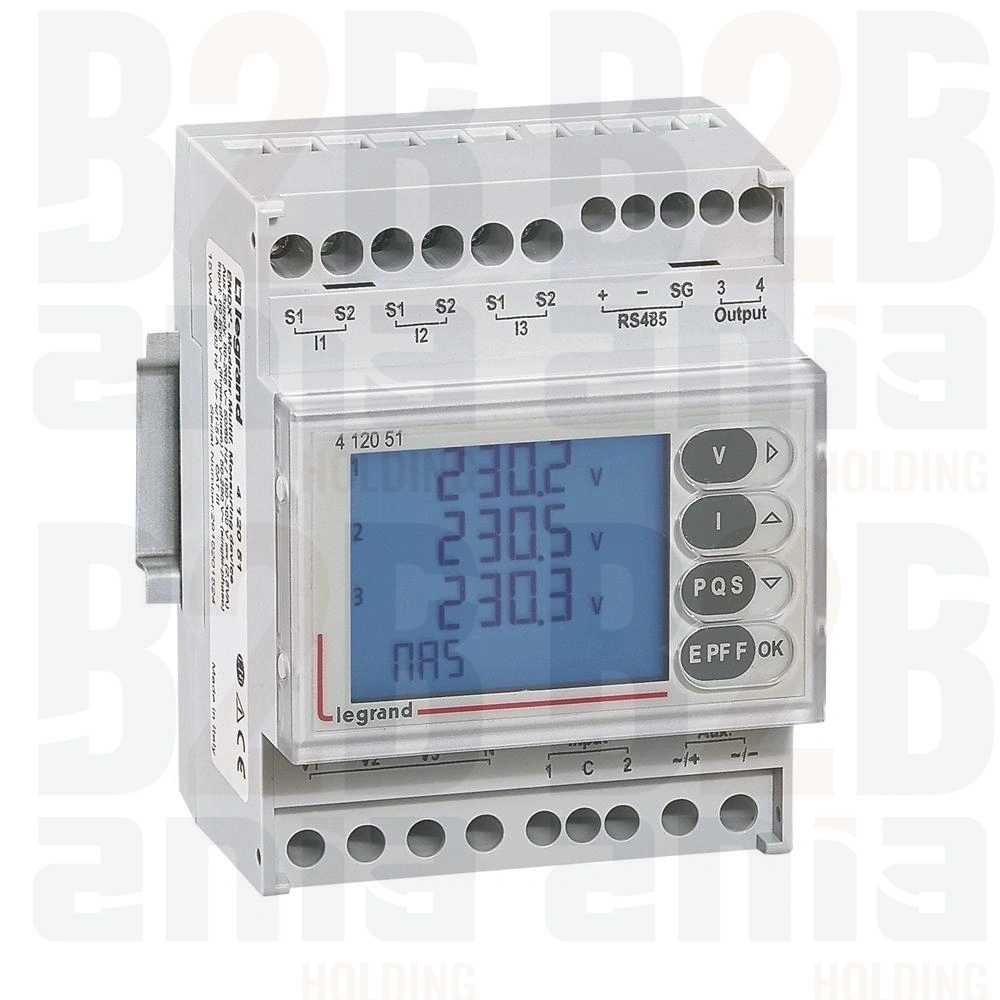 EMDX3 ANALIZATOR NA TH35, Legrand