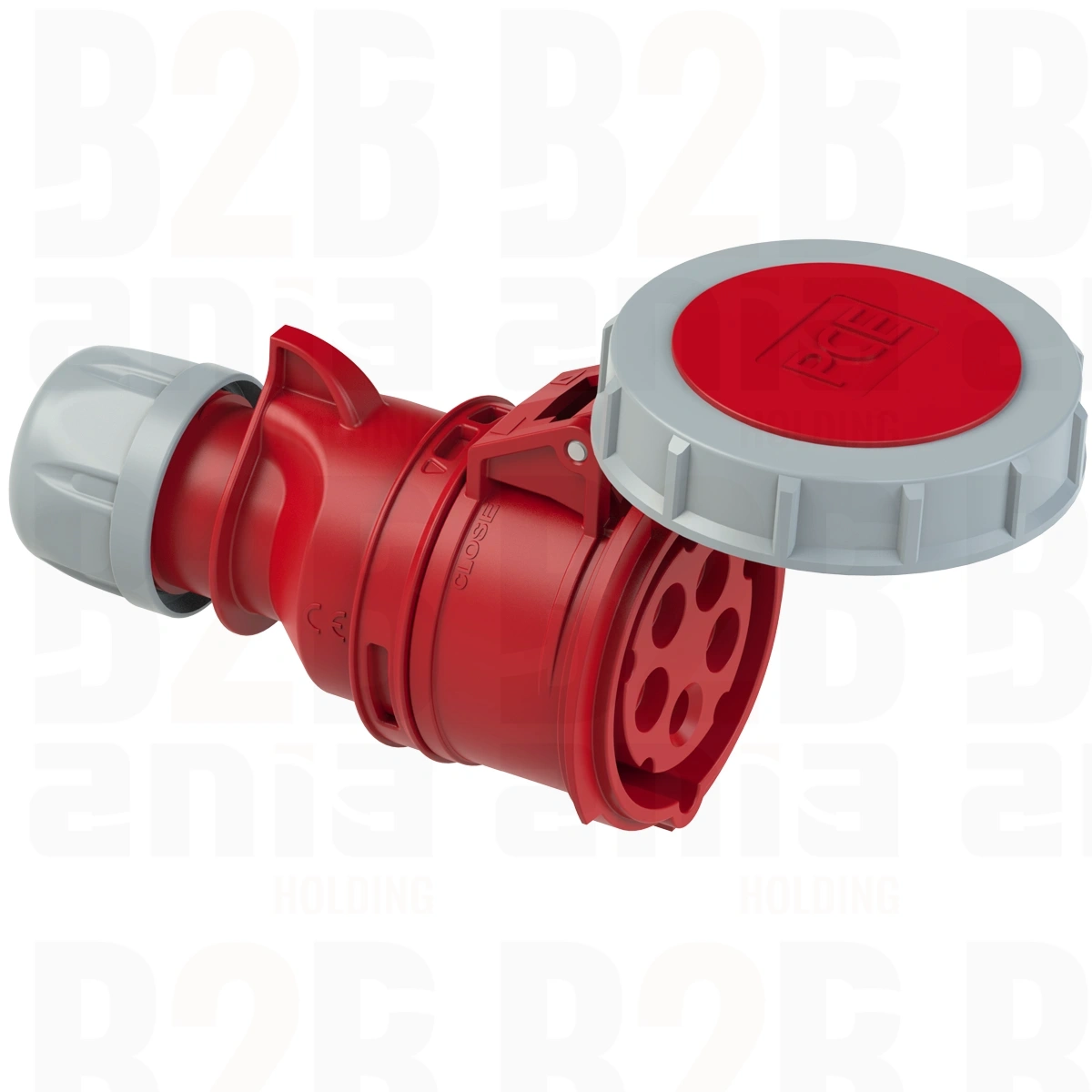 Gniazdo przenośne SHARK 16A 400V 3P+Z+N TWIST