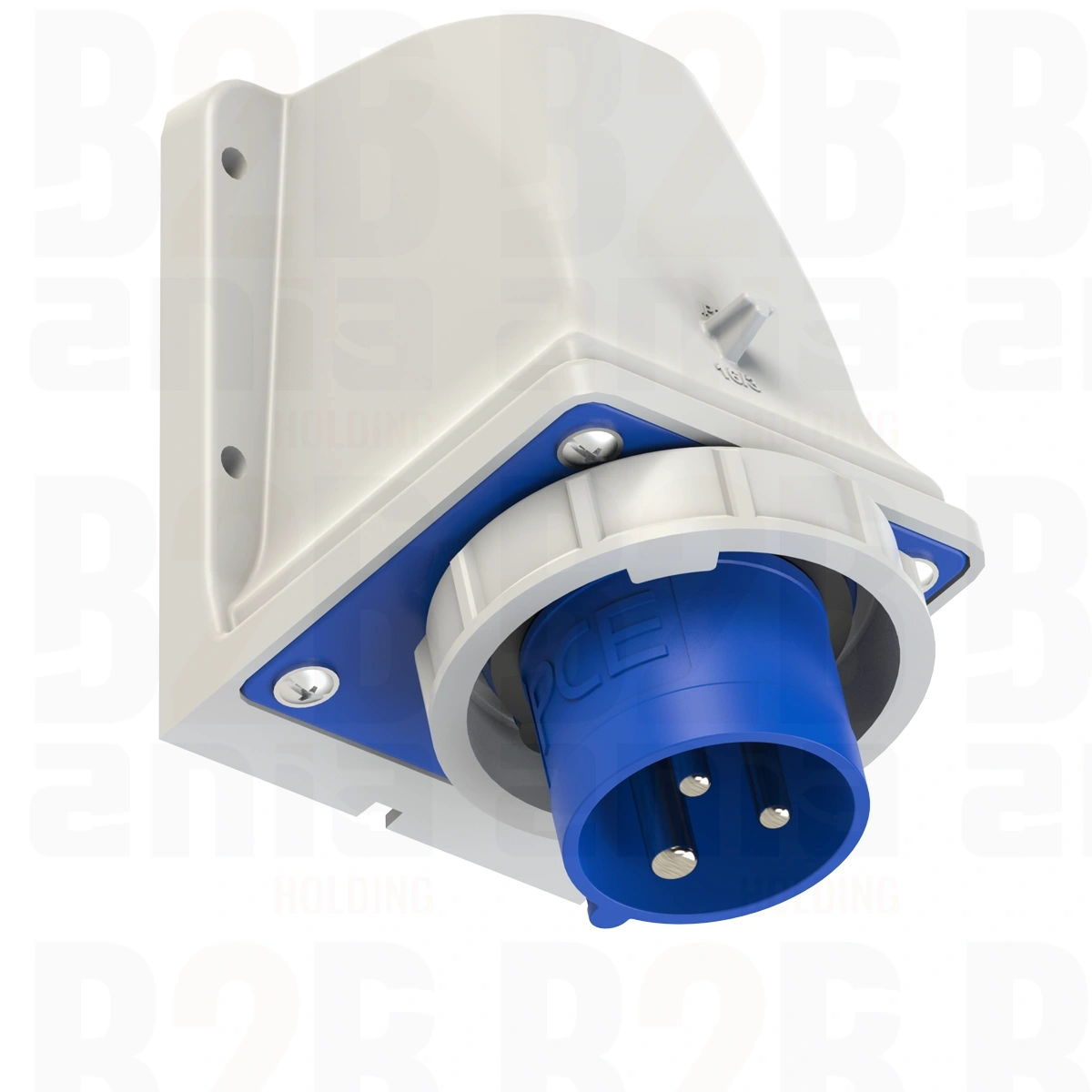 Wtyczka odbiornikowa 16A 230V 2P+Z 5132-6kv