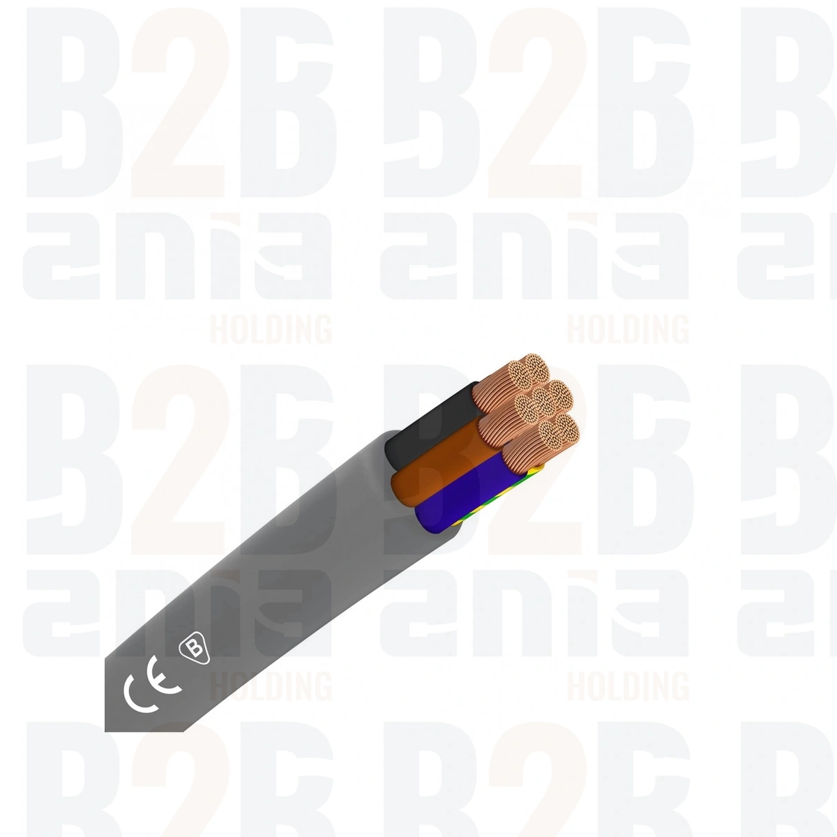 YSLCY-OZ 300/500 V 7x2,5 czarny Kabel sterowniczy / przyłączeniowy