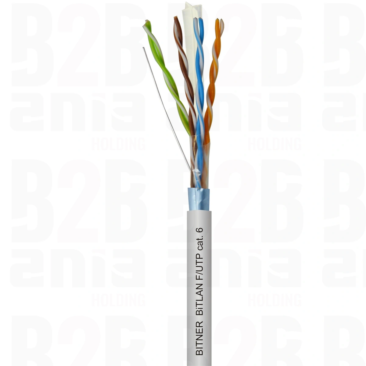 BiTLAN F/UTP 4x2x23 AWG (0,54) cat. 6 350MHz Kabel do sieci teleinformatycznych, ekranowany
