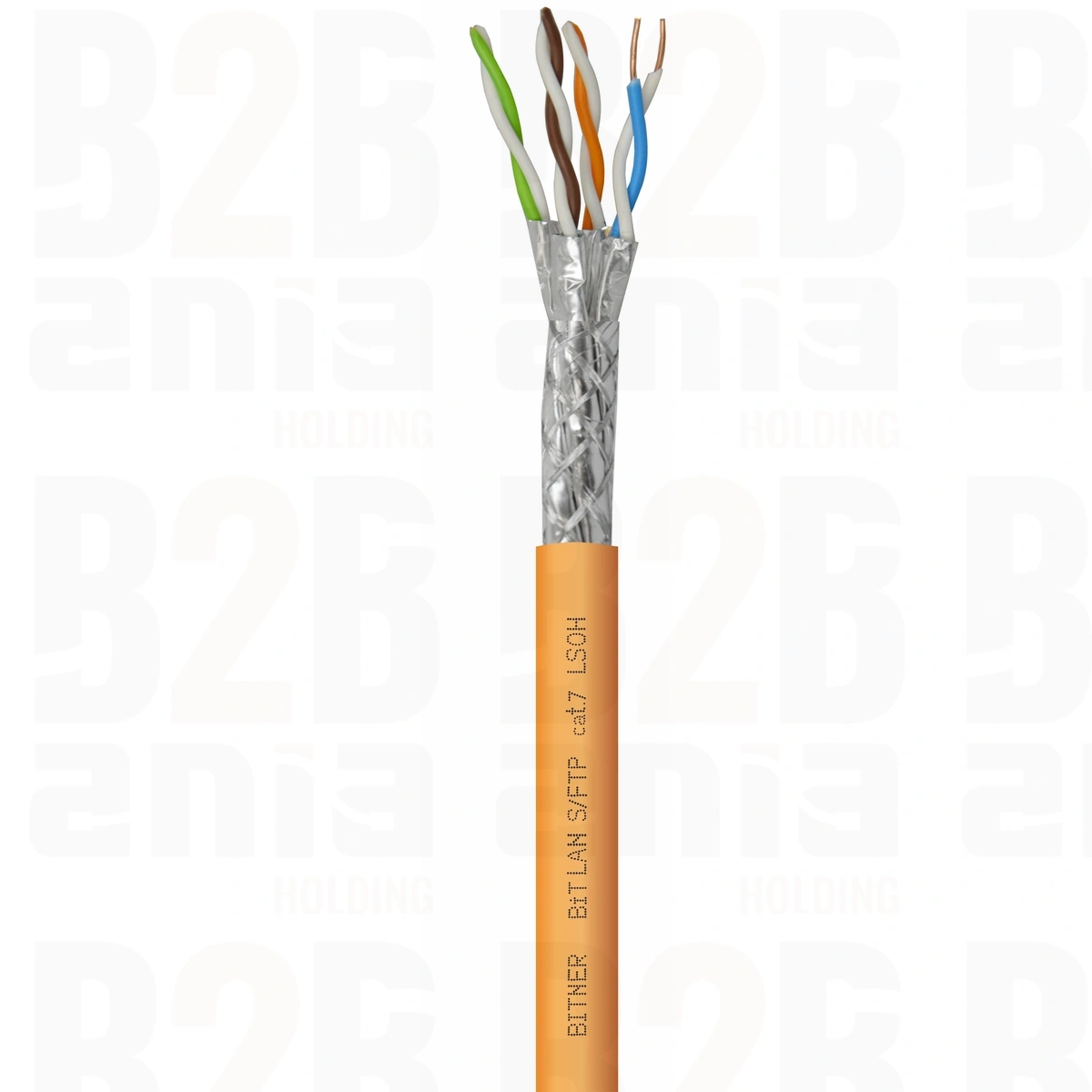 BiTLAN S/FTP 4x2x23 AWG cat.7 1000MHz LSOH Bezhalogenowy kabel do sieci teleinformatycznych