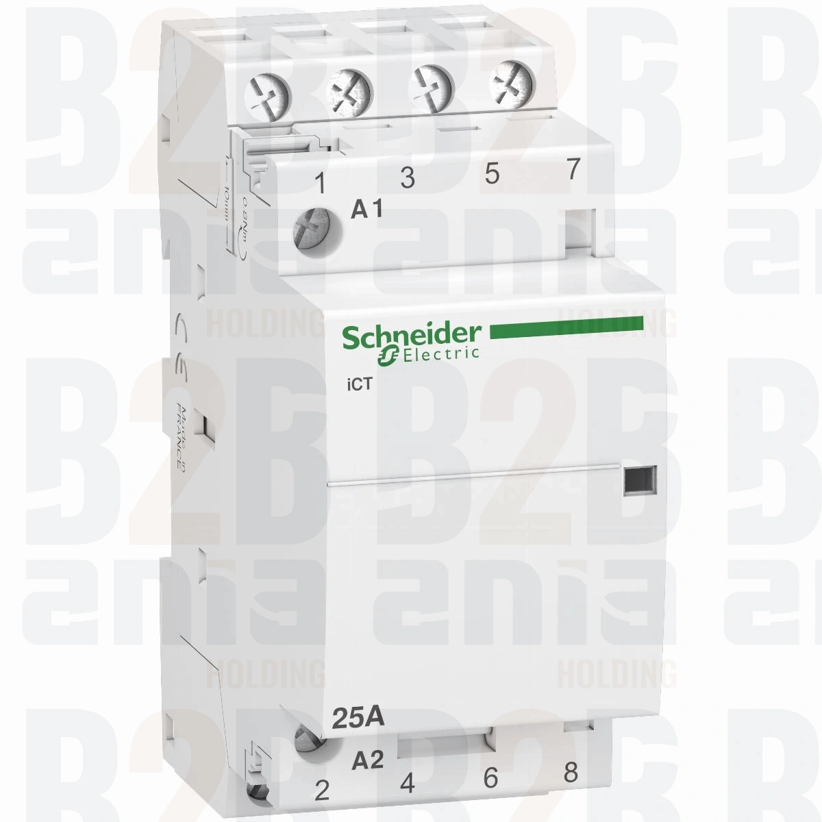 Stycznik modułowy Acti9 iCT50-25-40-230 25A 4NO 50Hz 220/240 VAC