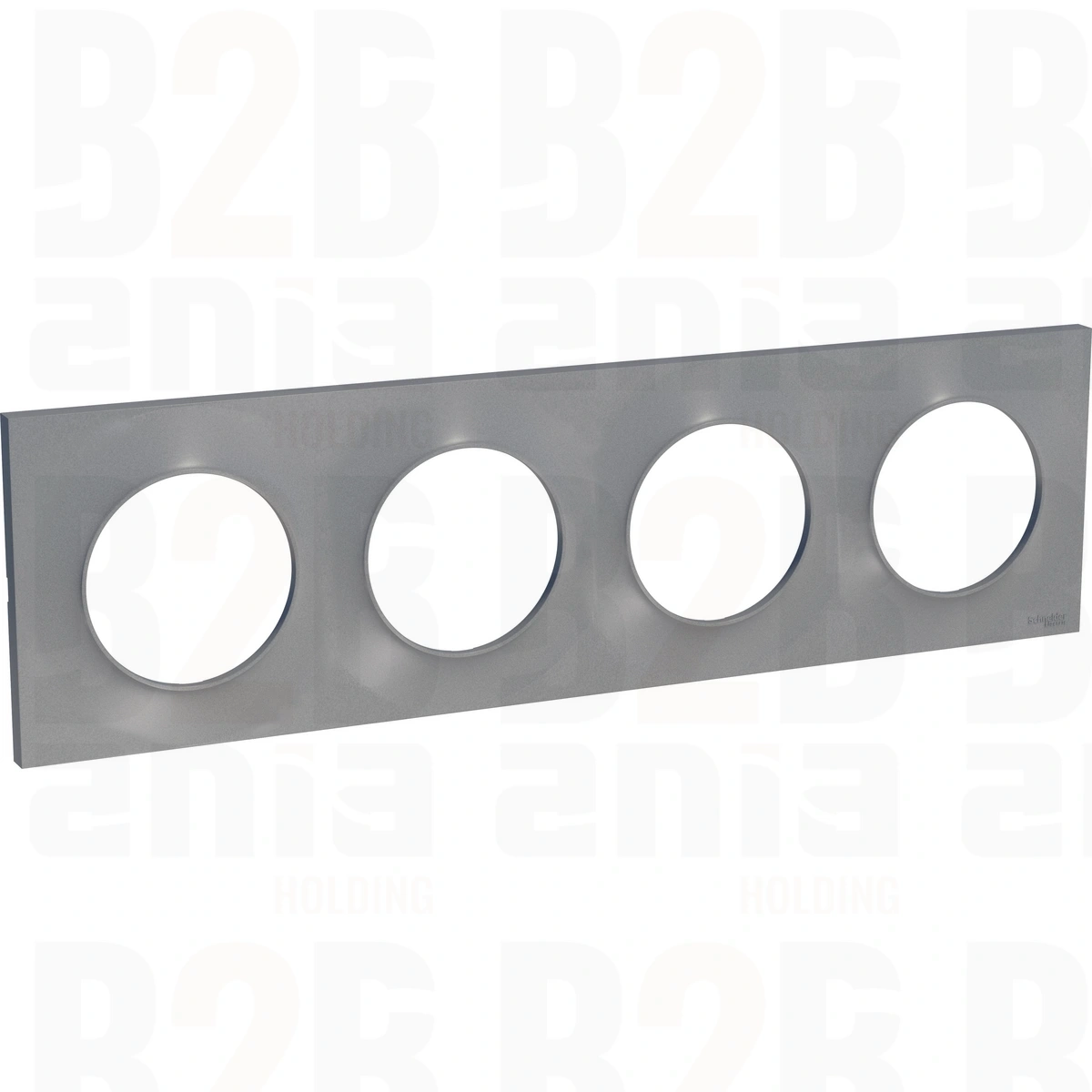 Odace Styl, ramka 4-krotna, DIY, aluminium