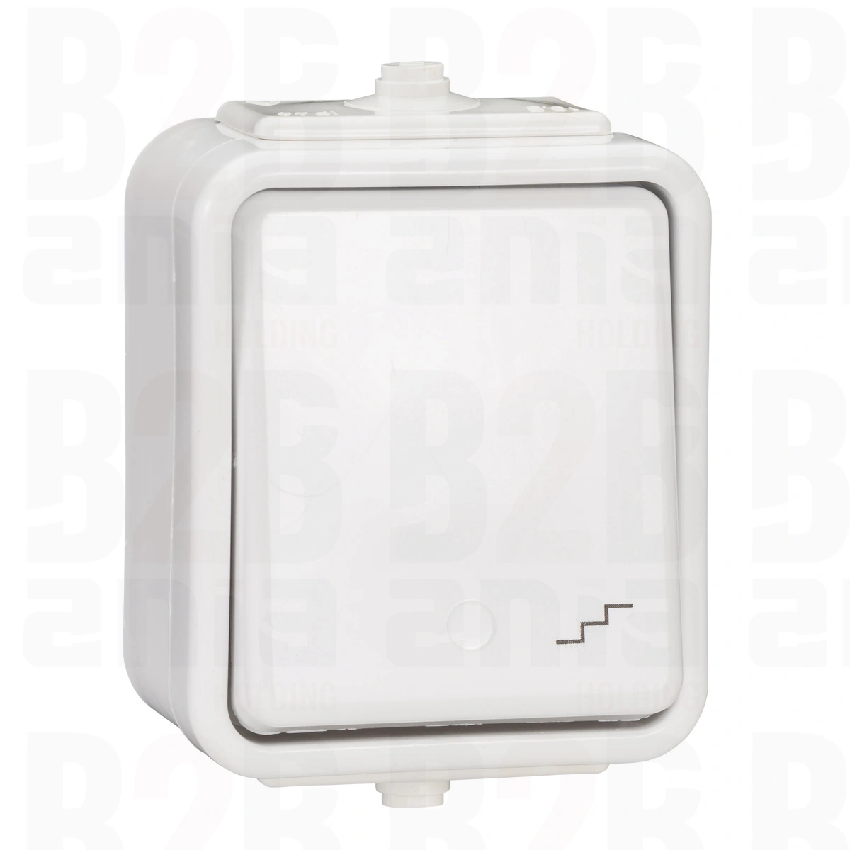 Cedar, łącznik schodowy, IP44, biały