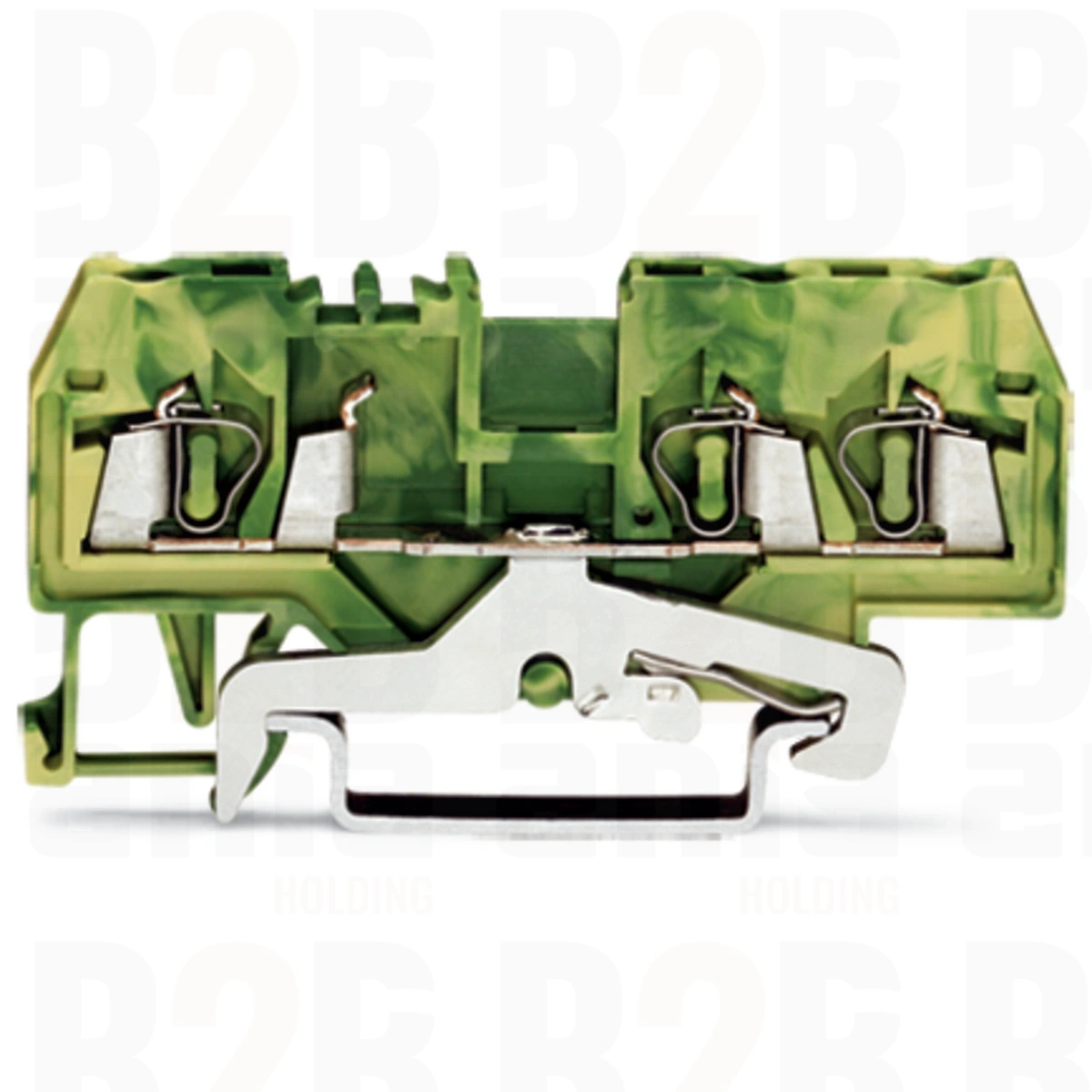 3-przewodowa złączka PE 2,5 mm², żółto-zielona 280-687