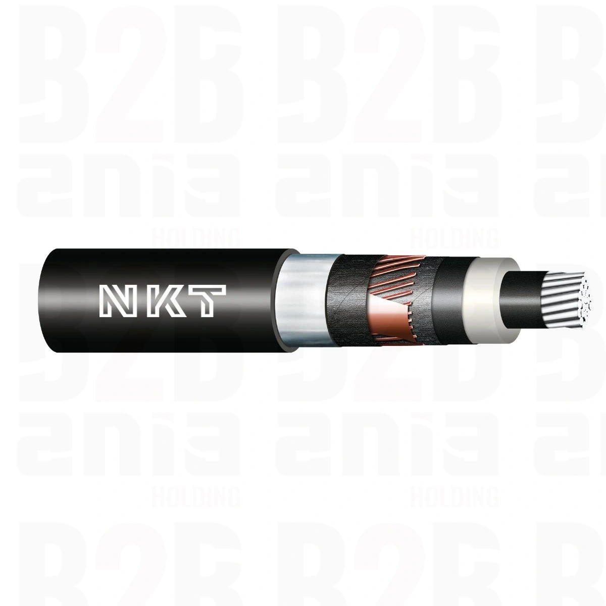XRUHAKXS 1x300 RMC/50 12/20kV Kabel elektroenergetyczny średniego napięcia wg PN-HD 620-10C