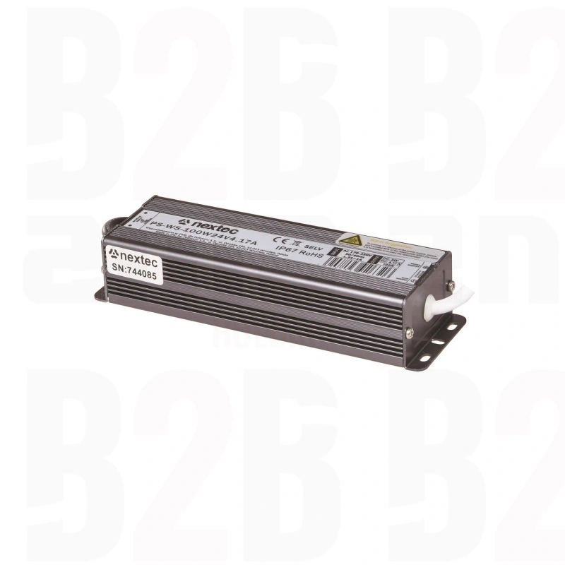 ZASILACZ WODOODPORNY SLIM 24V / IP67 / 4,17A / 100W