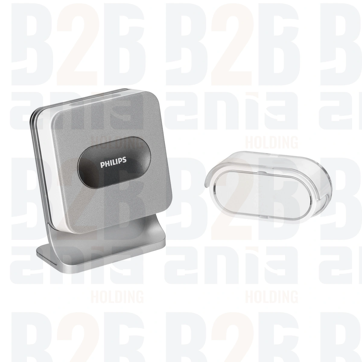 Philips WelcomeBell MP3, dzwonek bezprzewodowy, bateryjny, 8 melodii, funkcja wgrywania MP3, zakres działania max. 300m