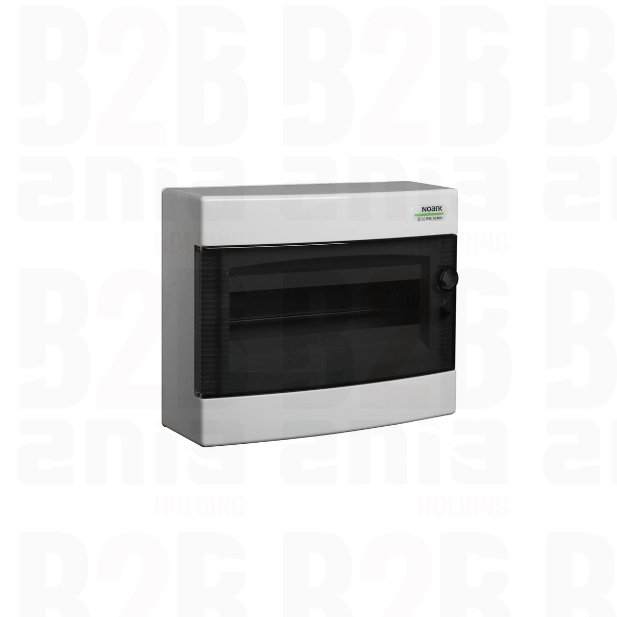 PNS 12T Plast. obudowa instal., przezr. drzwi, natynk., IP40, 1 rząd, 12 modułów