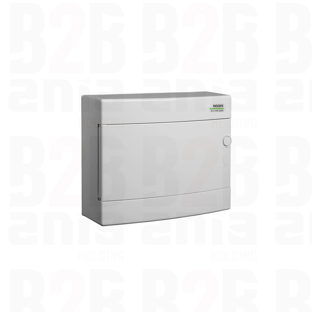 PNS 12W Plast. obudowa instal., białe drzwi, natynk., IP40, 1 rząd, 12 modułów