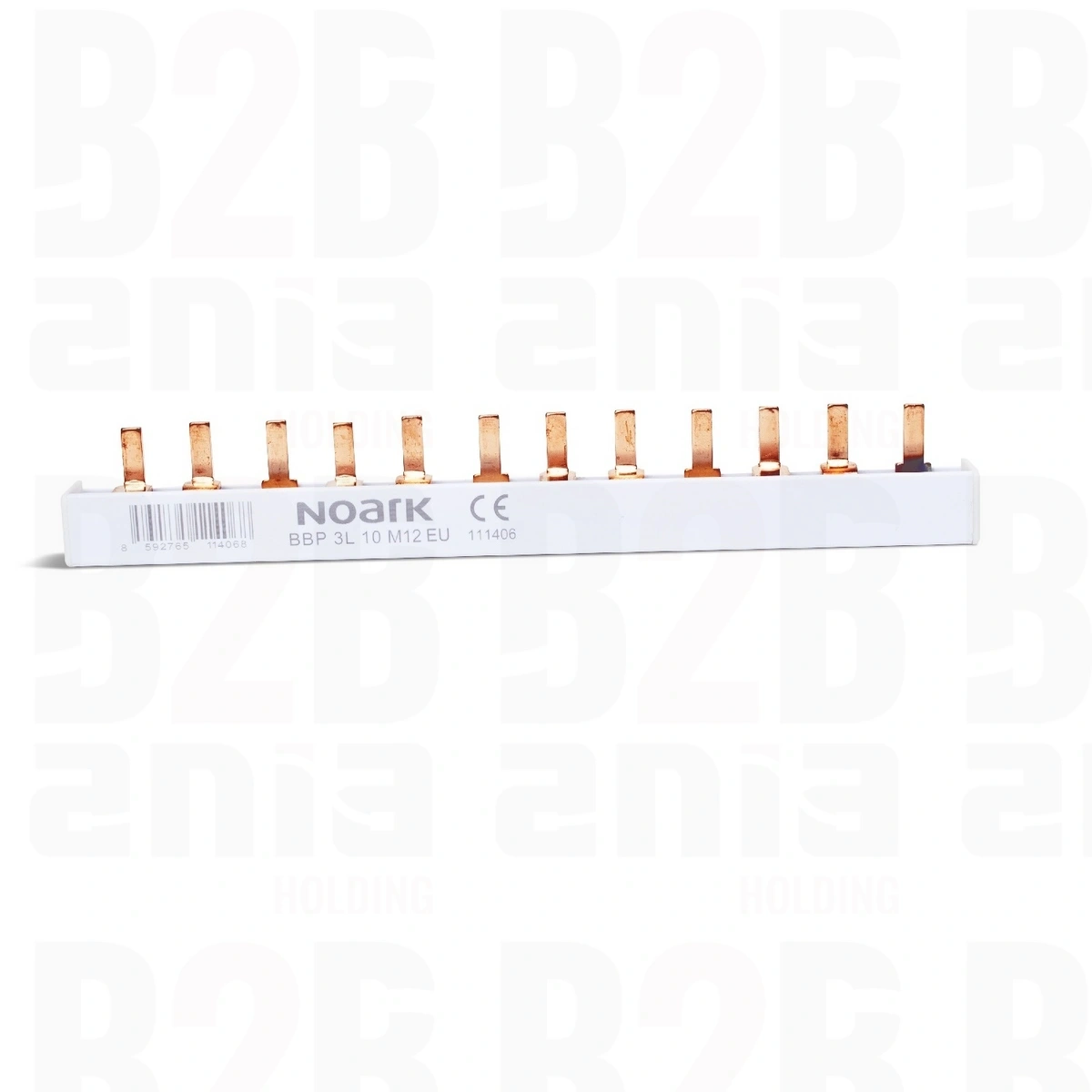 BBP 3L 10 M12 EU Szyna łączeniowa typ trzpieniowy, 3-bieg.,10mm², 12 modułów, do  serii Ex9B40J, krok 13,5mm
