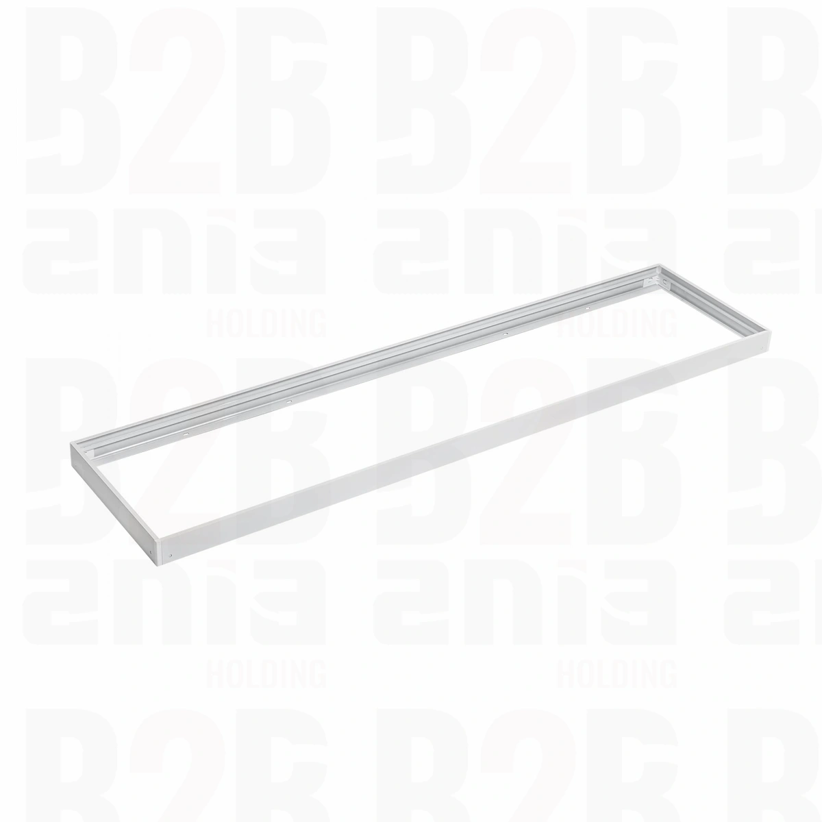 RAMKA DO MONTAŻU NATYNKOWEGO OPRAW ALGINE SLIM / BACKLIGHT SLIM 300x1200x43 mm BIAŁY składana