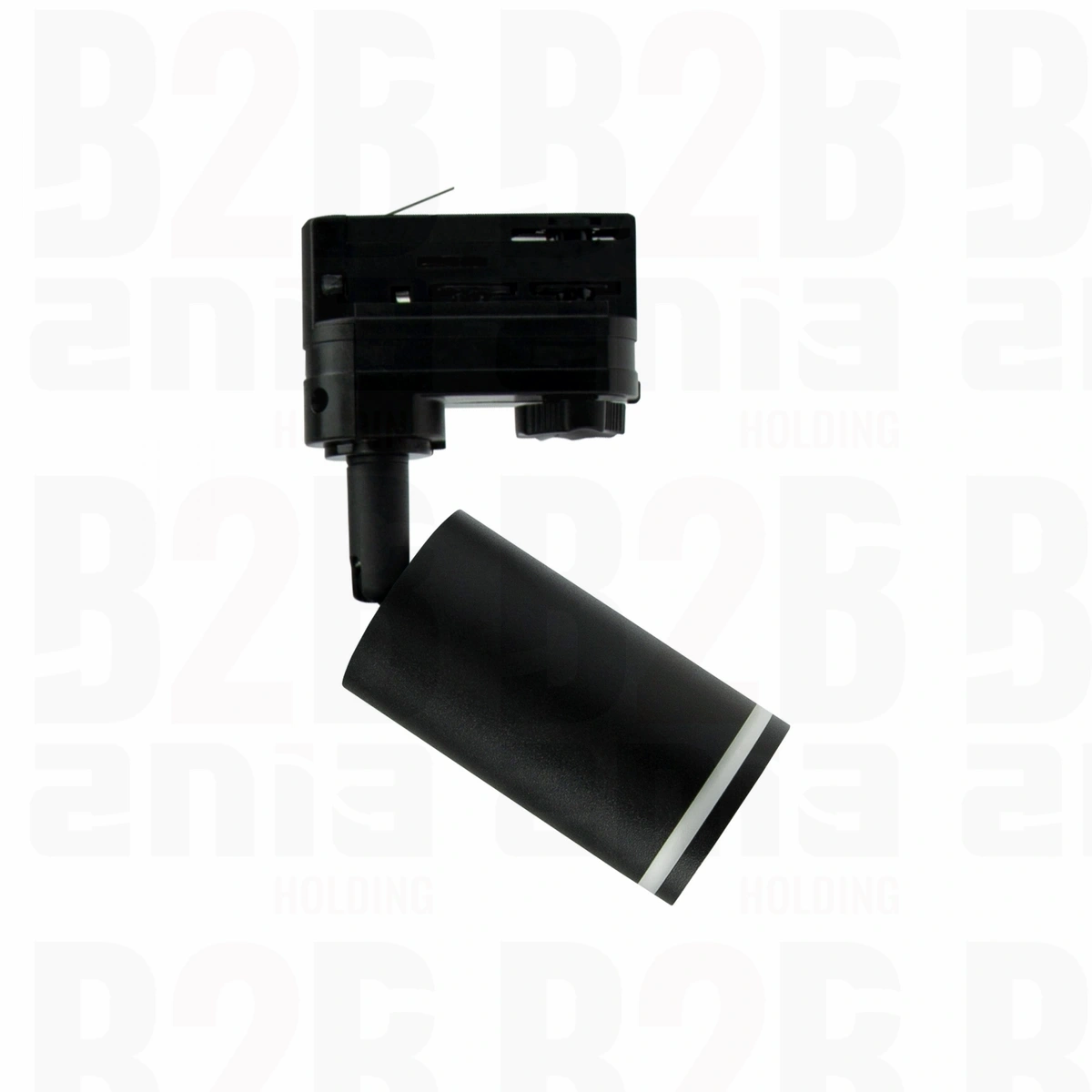 MADARA MINI RING II GU10 NA SZYNOPRZEWÓD 3F GU10 250V IP20 55x110x185mm CZARNY