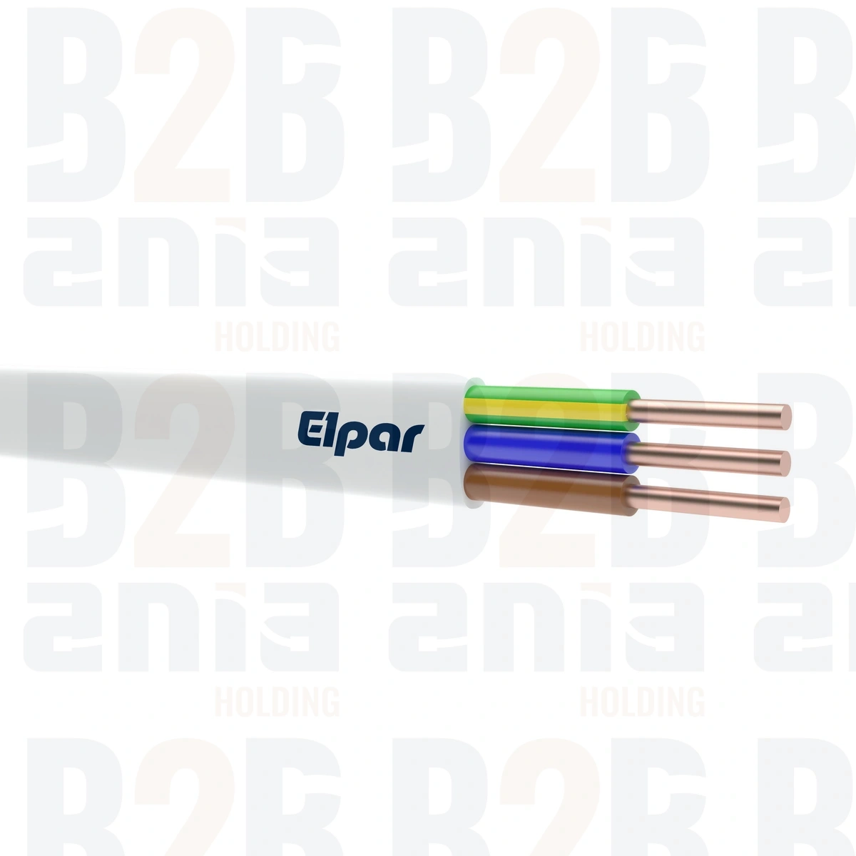 YDYpżo 450/750V 3x2,5 mm2; Przewód