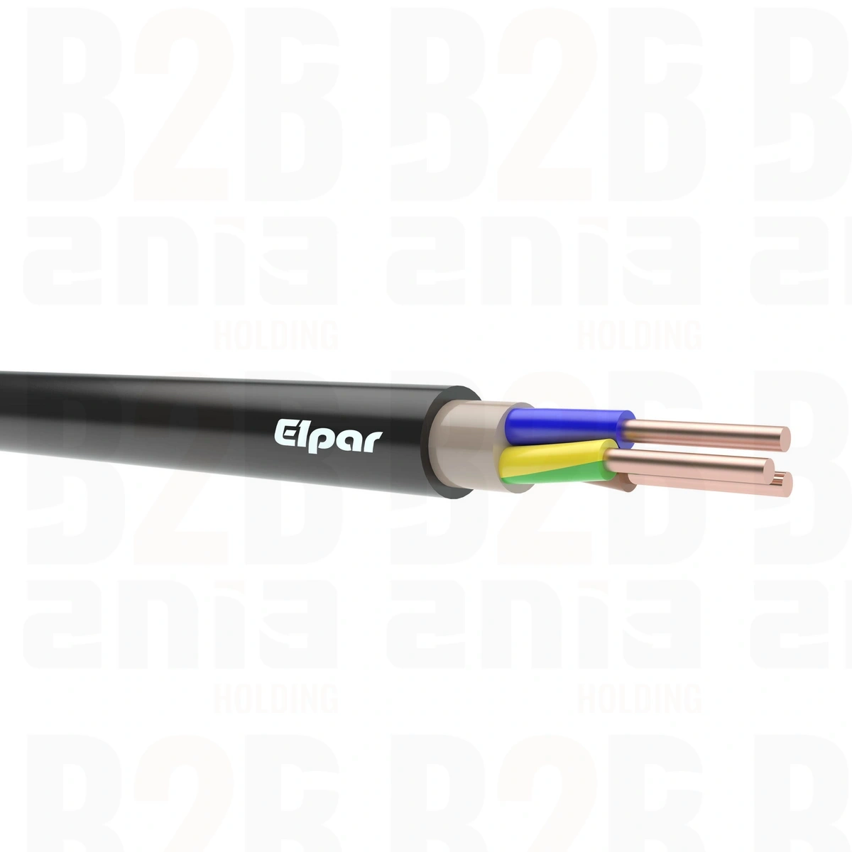 YKY 0,6/1kV 3x2,5 RE mm2; Kabel