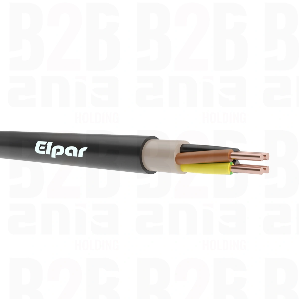 YKYżo 0,6/1kV 4x2,5 RE mm2; Kabel