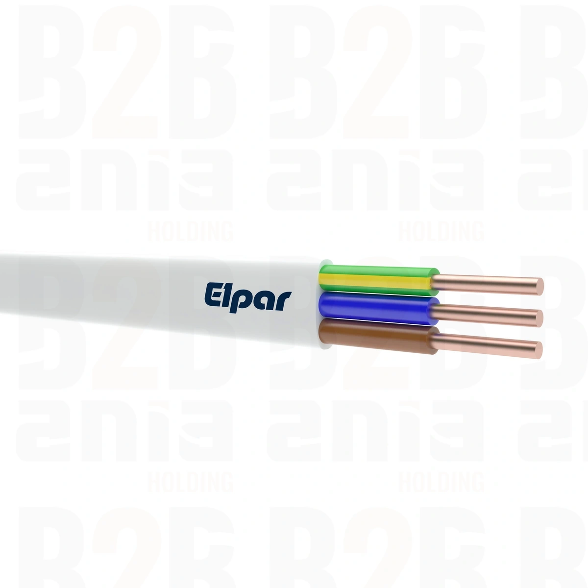 YDYpżo 450/750V 3x1,5 mm2; Przewód