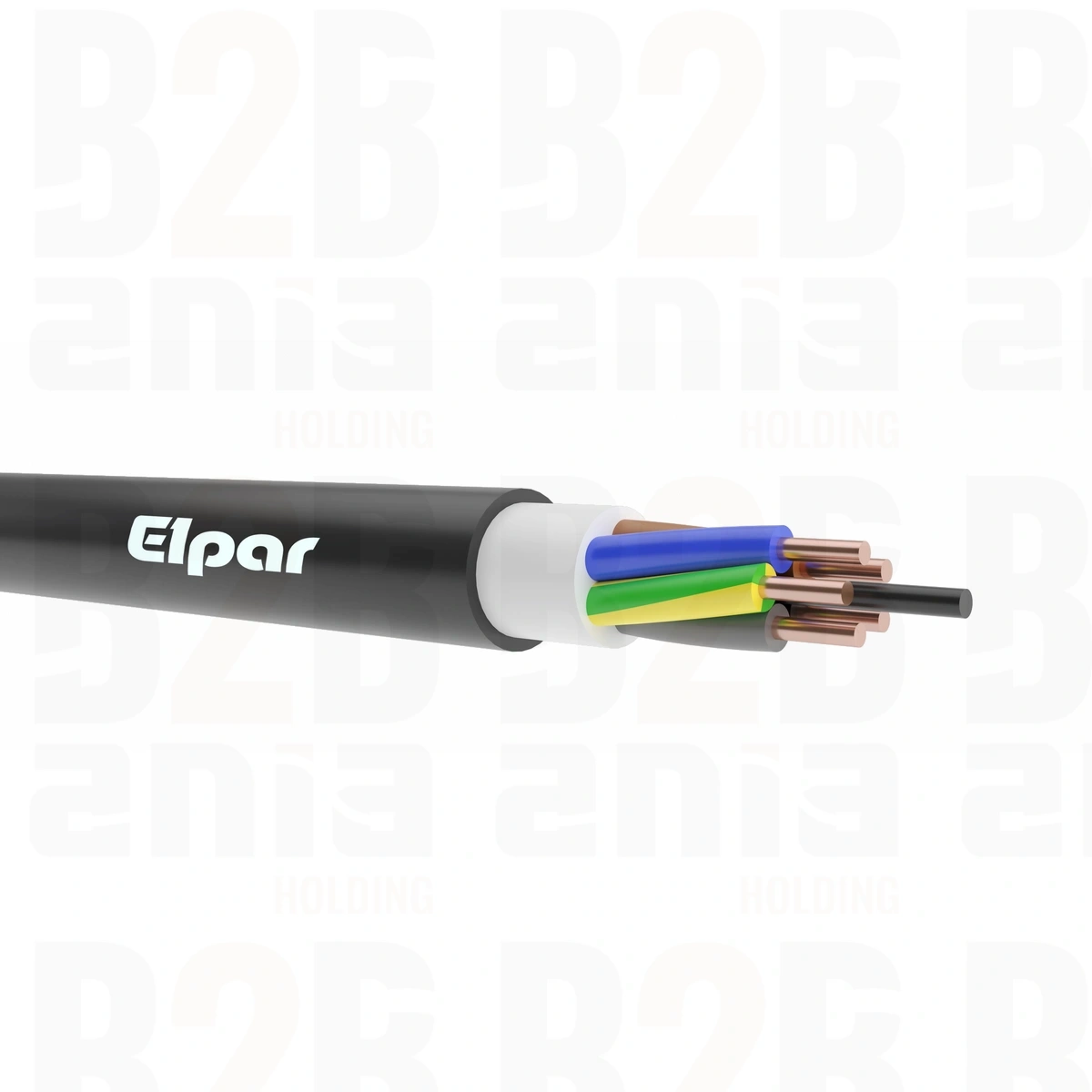 N2XH-J 0,6/1kV 5x2,5 RE mm2 (Dca); Kabel