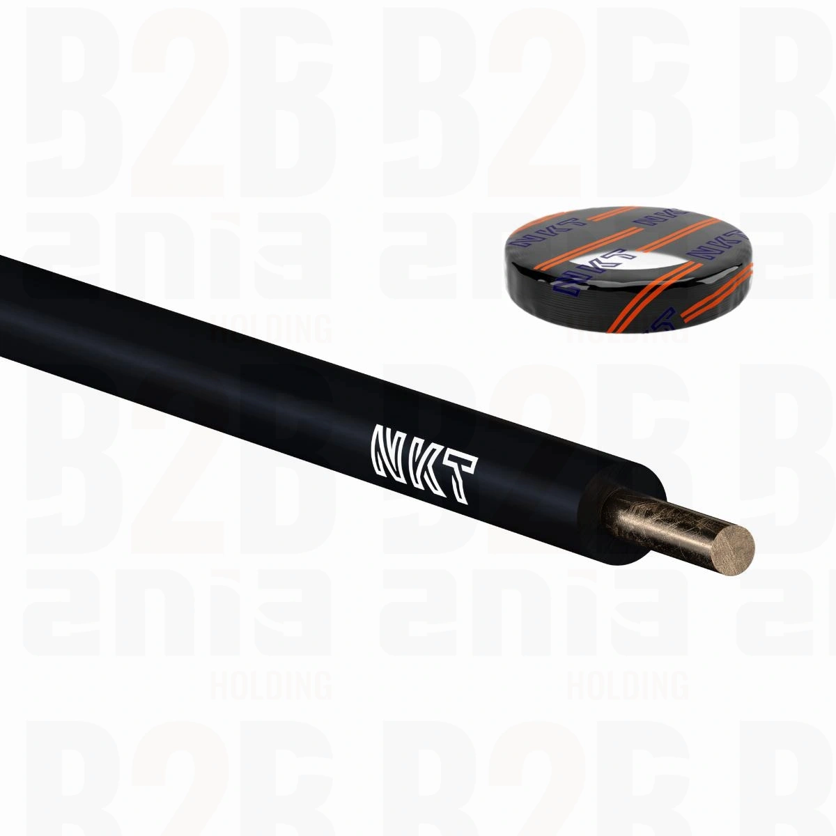 H07V-U 1x10 czarny Kabel elektroenergetyczny, instalacyjny, jednożyłowy, z żyłą jednodrutową z izolacją PVC