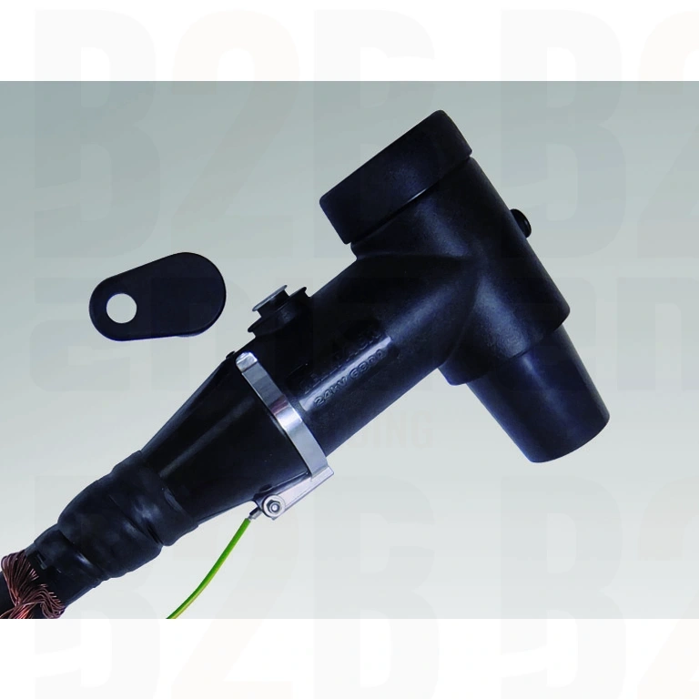 Głowica konektorowa sprzęgająca, zestaw na 3 fazy, z końcówkami śrubowymi, CTKS 630A 36kV 240-400, 353314