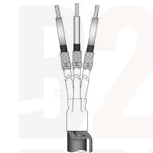 AS-Set 2 CTS/CTKS zestaw rozszywający do kabli 3-żyłowych