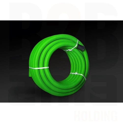 Trójwarstwowa strukturalna rura wentylacyjna PE z powłoką antybakteryjną 90/76-50