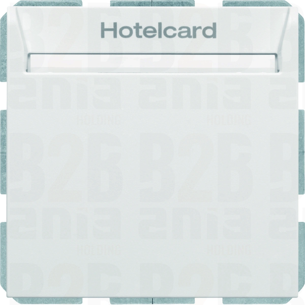 B.3/B.7 Łącznik przekaźnikowy na kartę hotelową, biały, mat