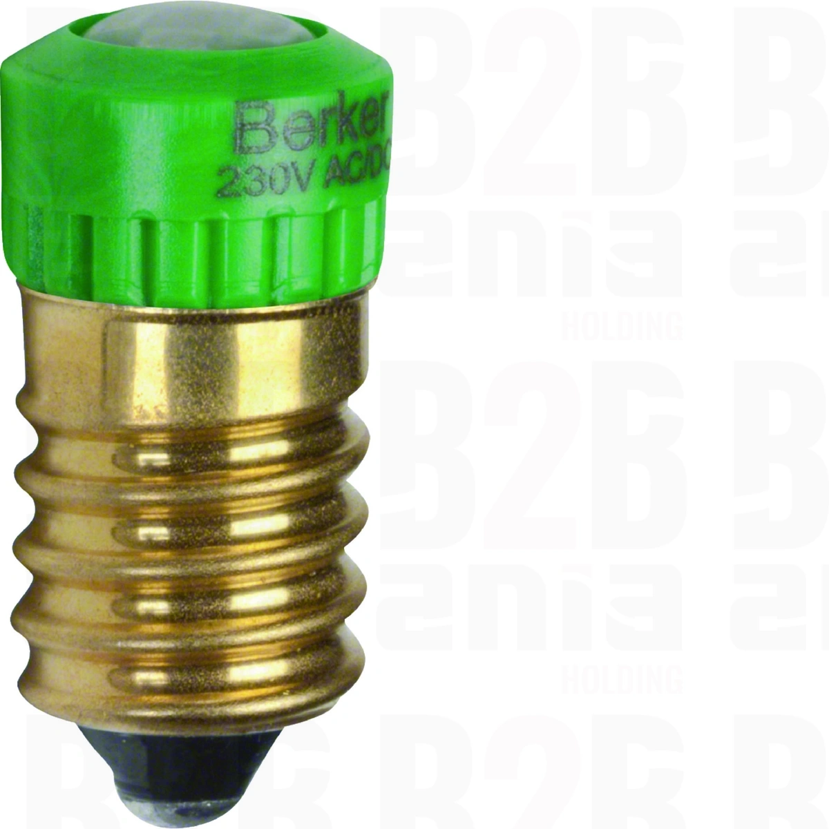Żarówka LED E14, zielony