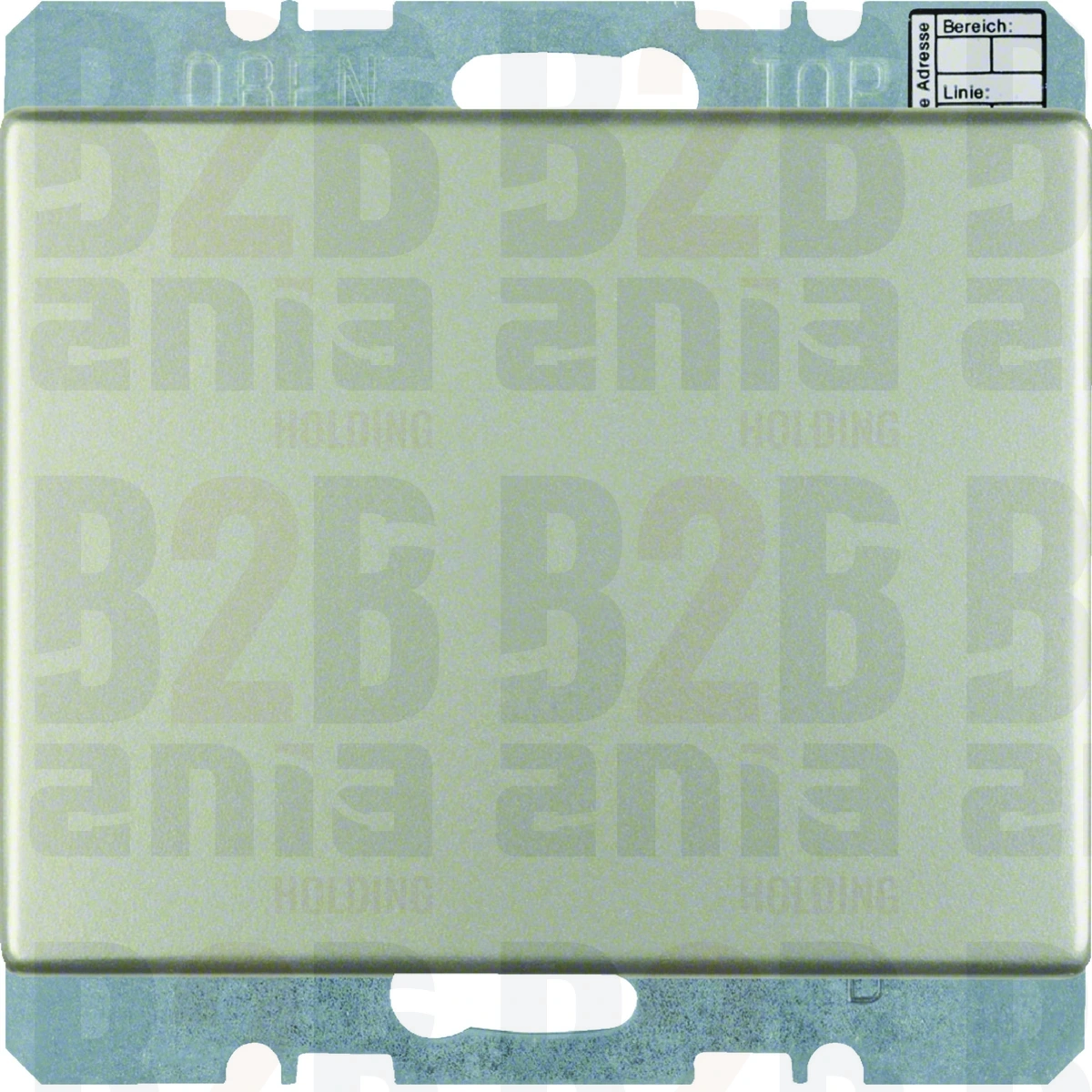 KNX system Berker K.5 Czujniki CO2 i wilgotności z reg temp stal szlachetna