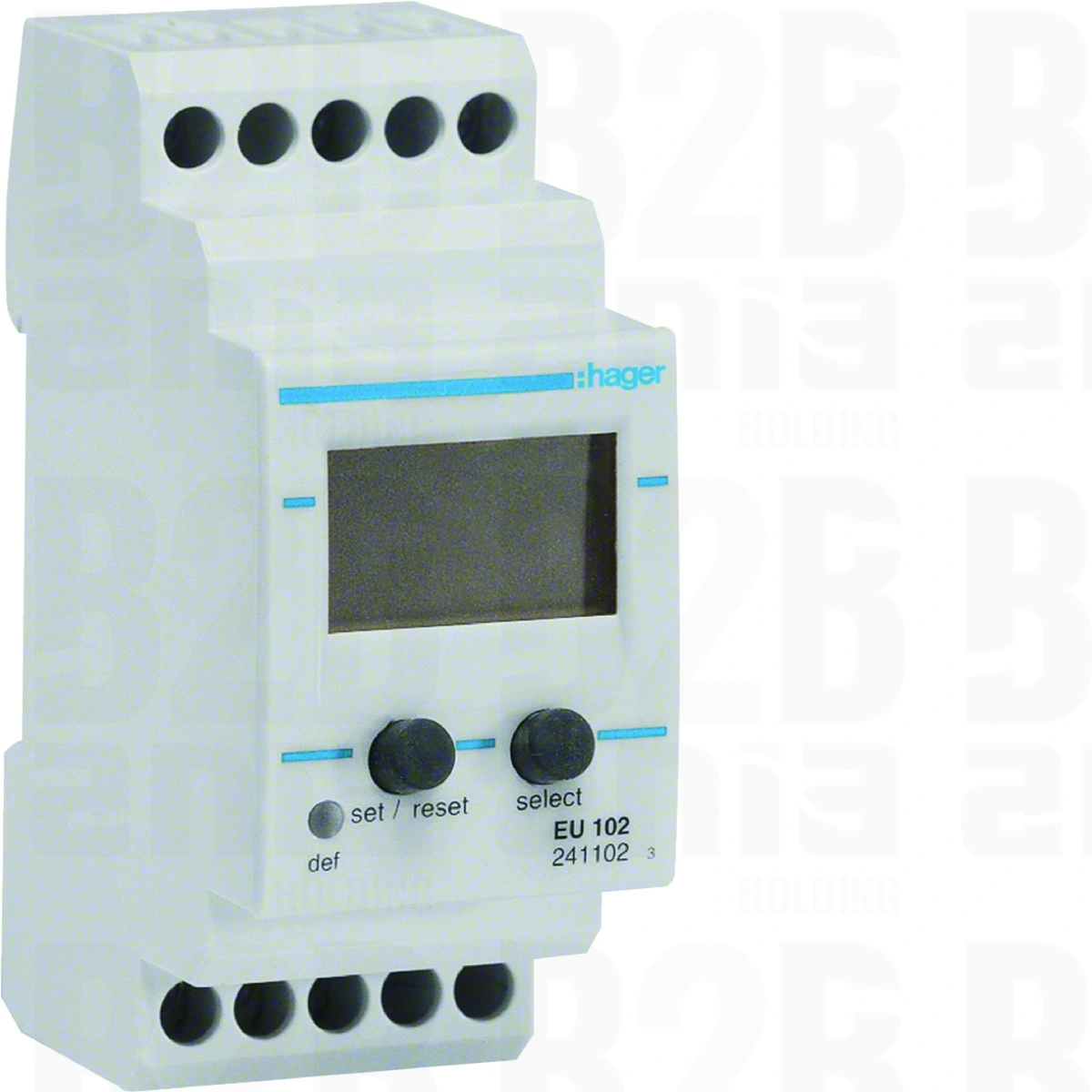 Przekaźnik kontroli napięcia 1-fazowy, wyświetlacz LCD