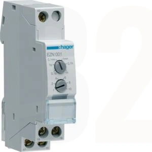 Przekaźnik czasowy 12-230VAC/12-48VDC 1P 8A z opóźnieniem załączenia