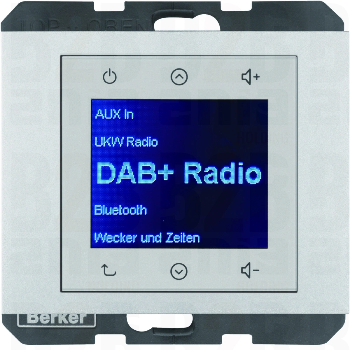 K.5 Radio Touch DAB+, Bluetooth aluminium