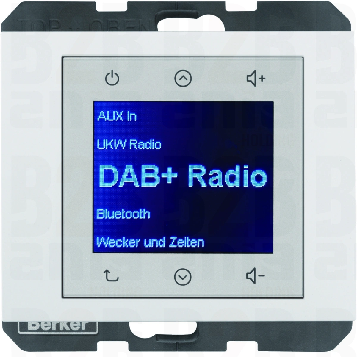 K.1 Radio Touch DAB+, Bluetooth biały połysk