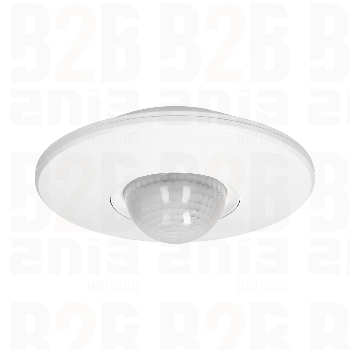 Czujnik ruchu 360 st. IP20, 2000W, 3 sensory, regulacja zasięgu Ø3m-20m, biały