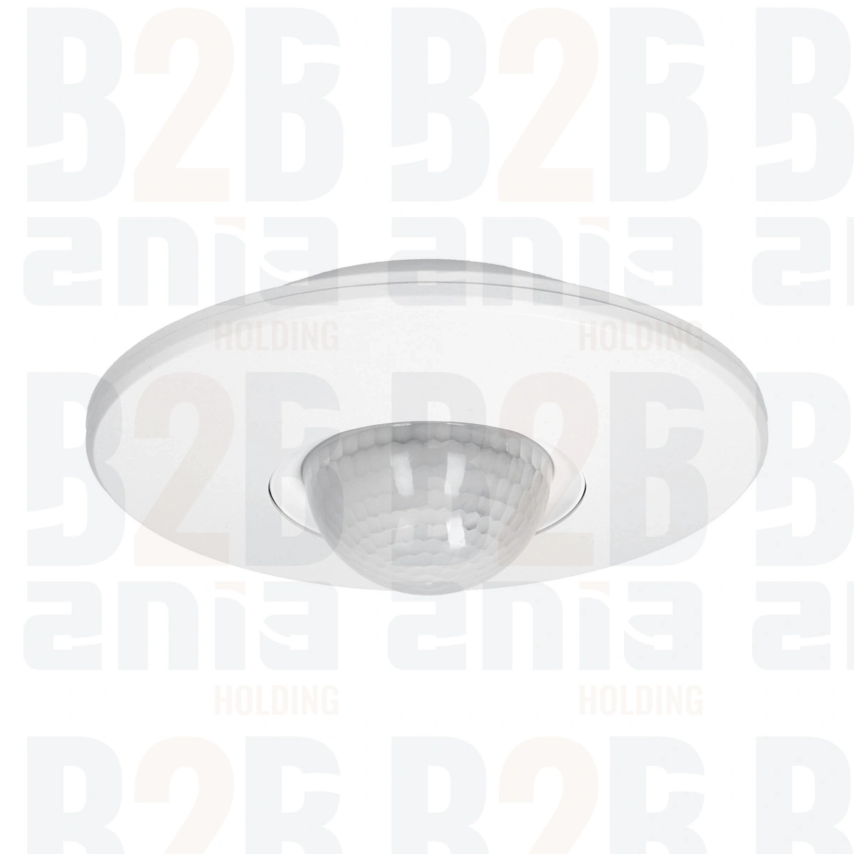 Czujnik ruchu 360 st. IP20, 2000W, 3 sensory, regulacja zasięgu Ø3m-20m, biały