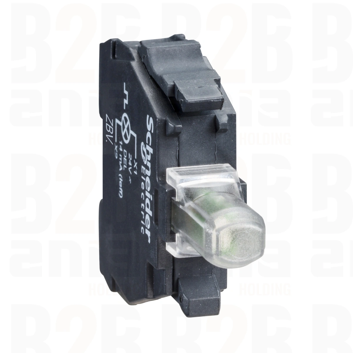 Harmony XB4 Zestaw świetlny Ø22 czerwony LED 24V ZBVB4
