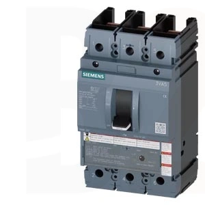 wyłącznik 3VA5 UL Frame 250 klasa zdolności załączania C 100kA przy 480V 3-bieg., ochrona instalacji TM210, FTFM, In=150A zabezpieczenie od przecią...