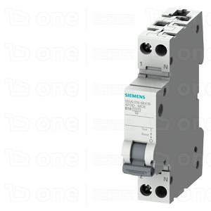 Wyłącznik instalacyjny przeciwpożarowy nadmiarowo-prądowy kombinowany 230V, 6kA, 1+N, B, 20A kompaktowy (1DU)