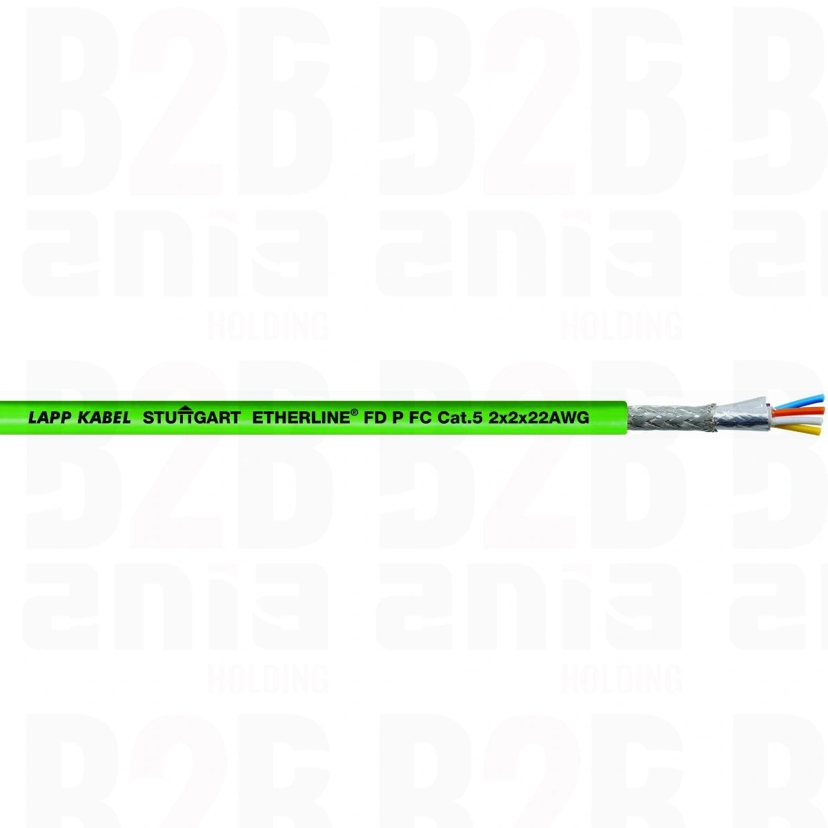 ETHERLINE FD P FC CAT5 2x2xAWG22; Przewód